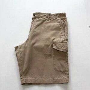 Dockers Cargo Shorts Mens 42 Khaki Pockets Big & Tall Street Wear Casual